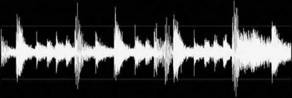 A visual representation of the Amen Break